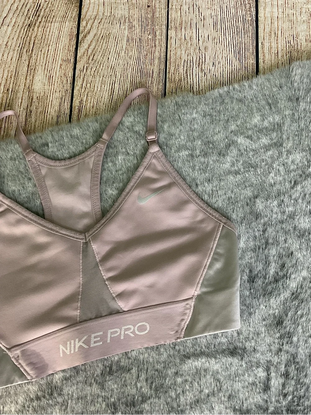 Nike Pro Women's Pink Racerback Sports Bra Size S
